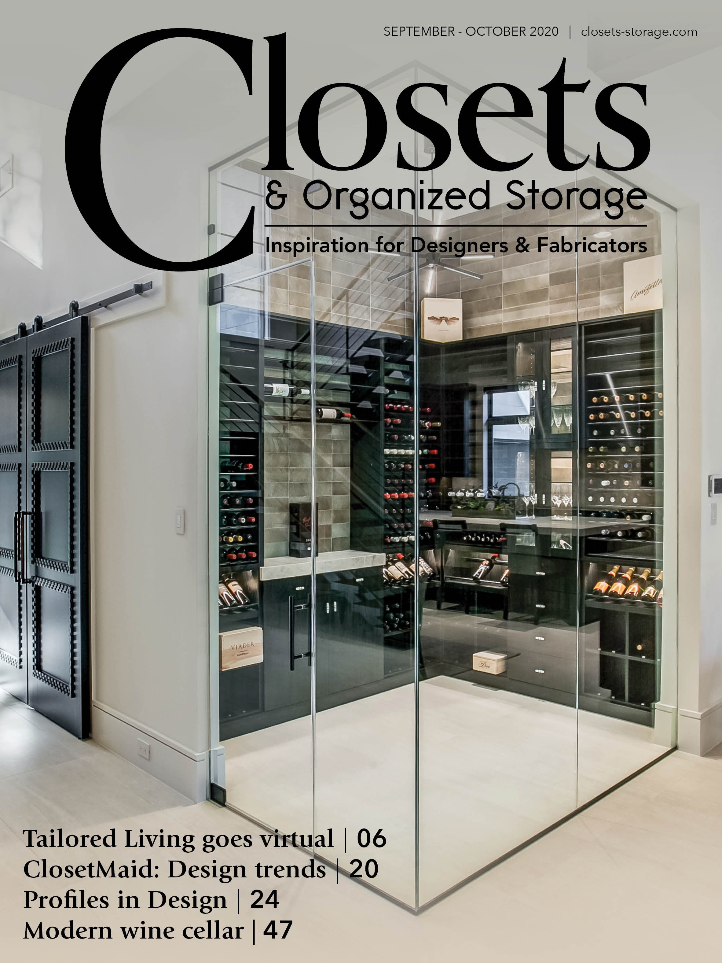 Closets & Organized Storage Magazine Cover